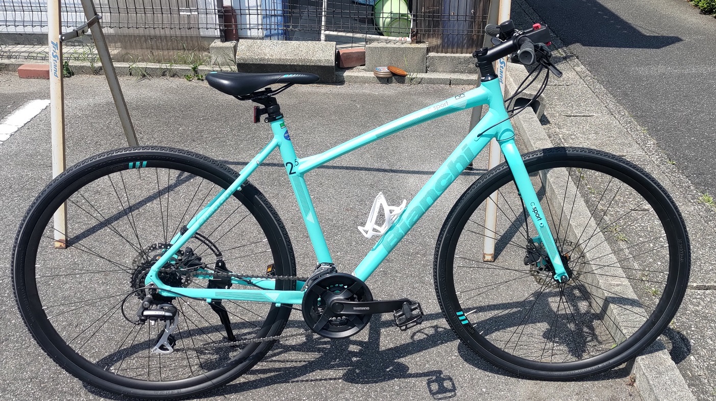 試乗車の紹介　BIANCHI　C・SPORT2