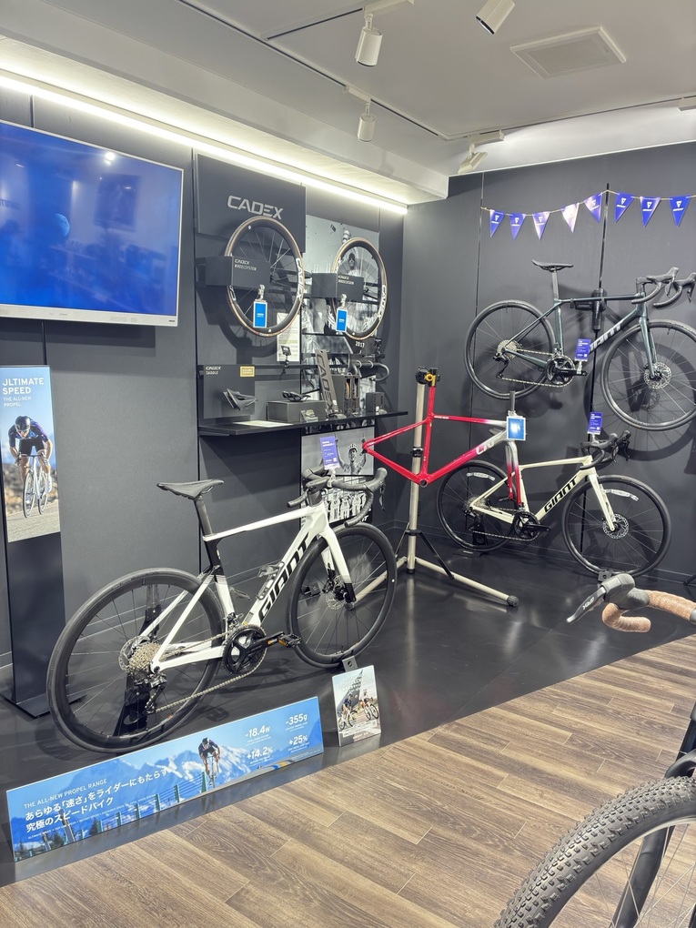 愛媛県の自転車店 ジャイアントストア松山のショップ外観４