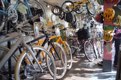 京都府京都市北区の自転車店 サイクルショップ エイリン 紫野店詳細 